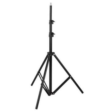 6x Telescopic light stand 180 - 300cm