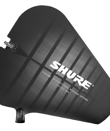 Shure PA805SWB - Unidirectional Wideband Antenna 470-870 MHz