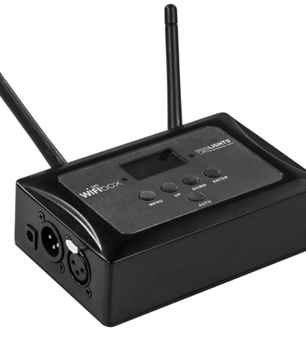 Prolights WIFI BOX t.b.v. wireless DMX Accuspots